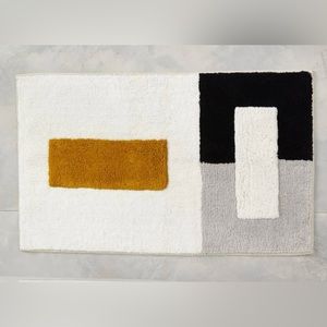 Colorblock Bath Mat NEW
